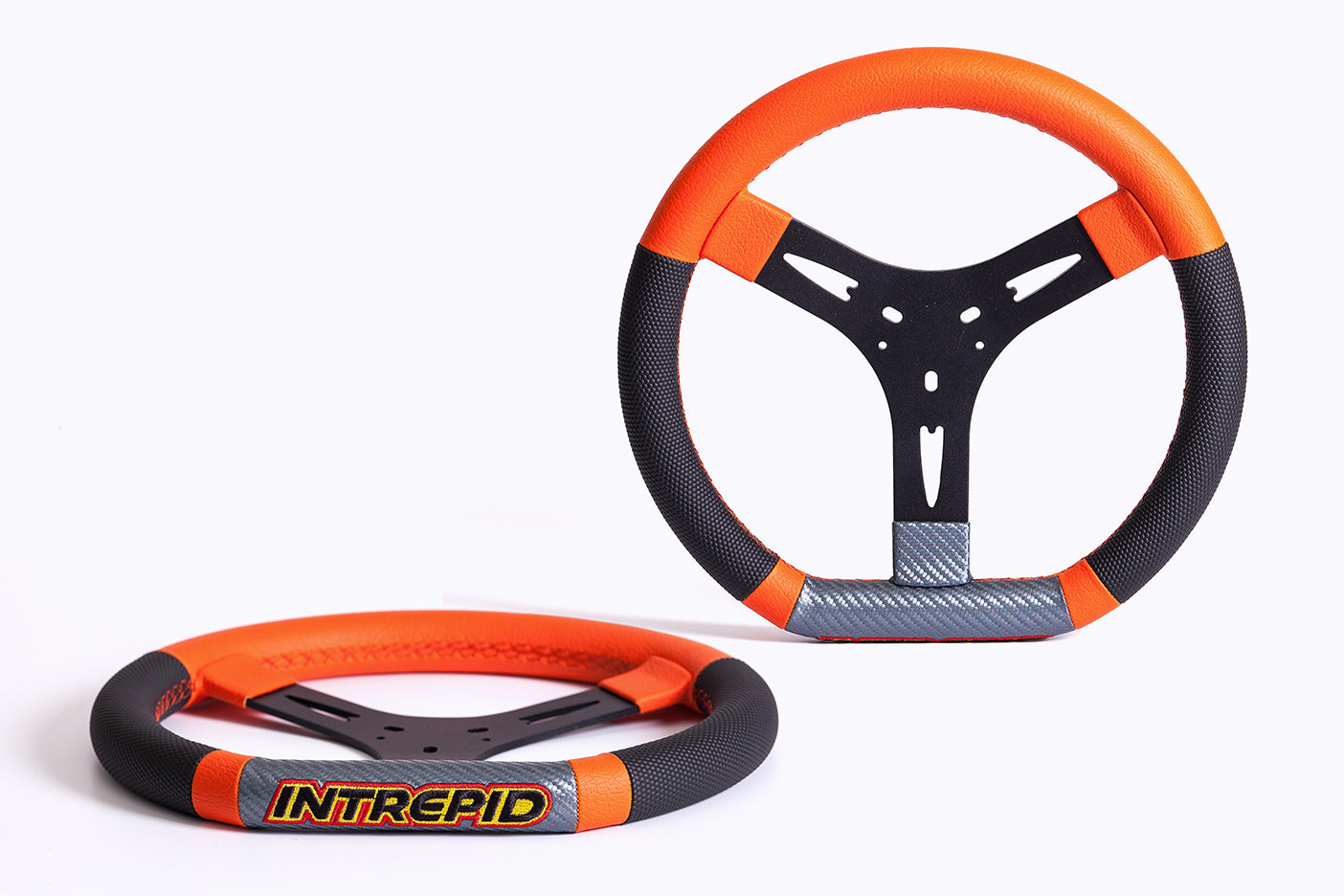 STEERING WHEEL WITH 3 SPOKES Ø280mm – Original Intrepid Ersatzteil für Kartsport