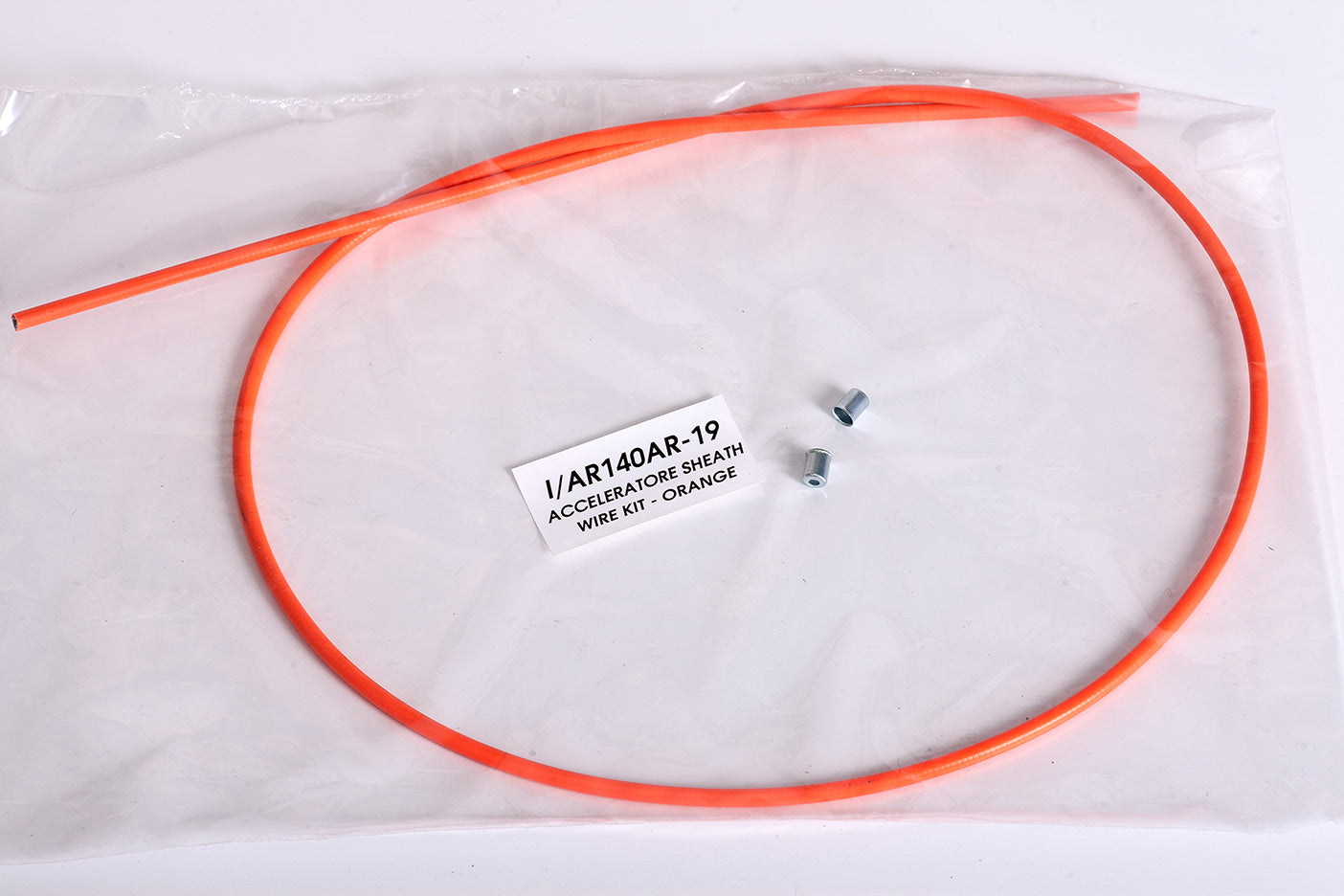 ACCELERATOR SHEATH WIRE KIT - ORANGE – Original Intrepid Ersatzteil für Kartsport