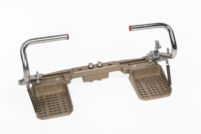 ADJUSTABLE FOOTREST SYSTEM mod.OK/KZ - ALUMINIUM – Original Intrepid Ersatzteil für Kartsport