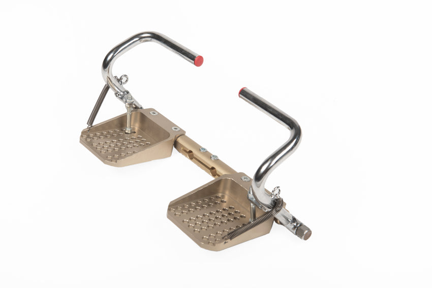 ADJUSTABLE FOOTREST SYSTEM mod.MINI KART - ALLUMIUM – Original Intrepid Ersatzteil für Kartsport