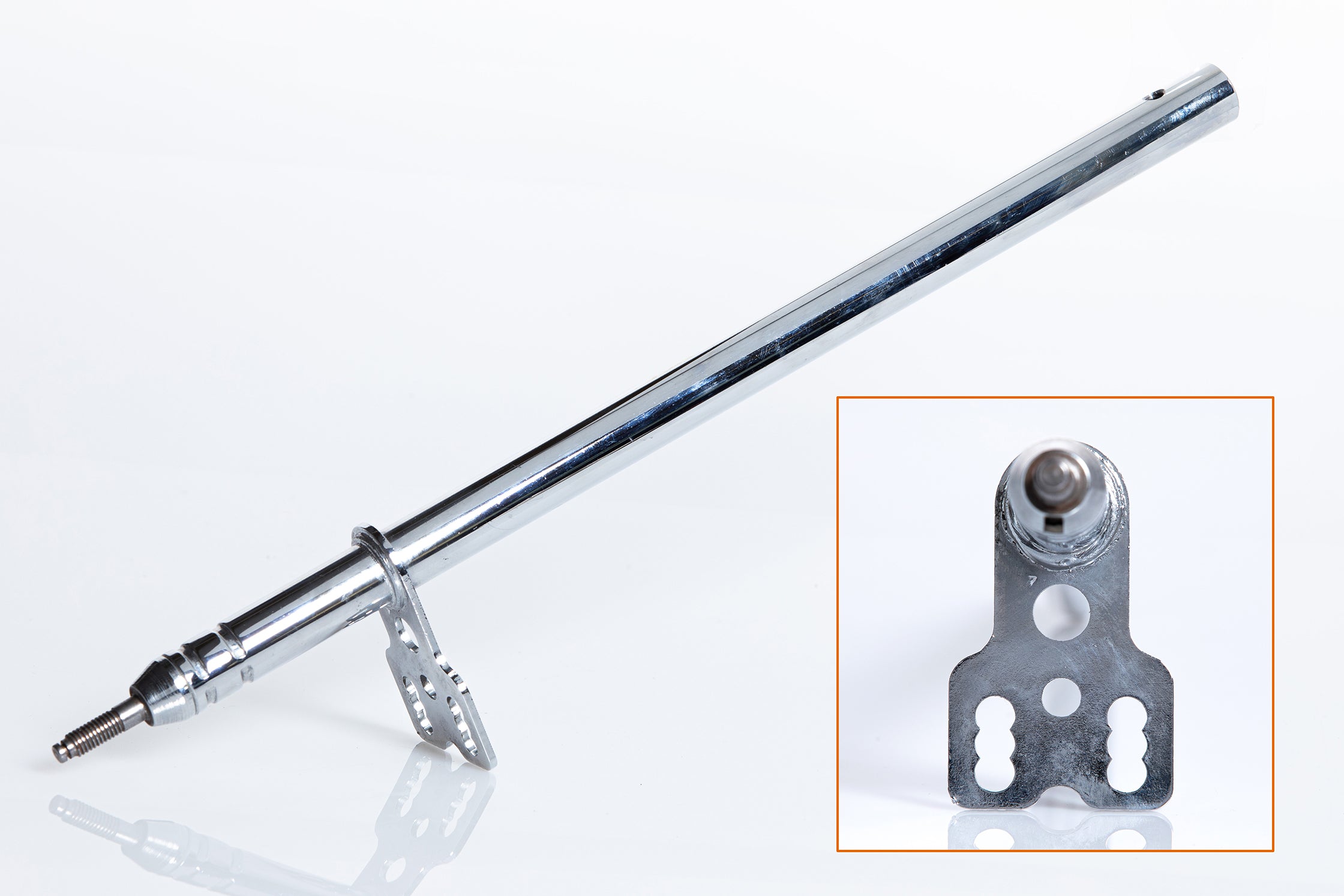 STEERING COLUMN for chassis BABY KART - L.390 - blade 28mm – Original Intrepid Ersatzteil für Kartsport