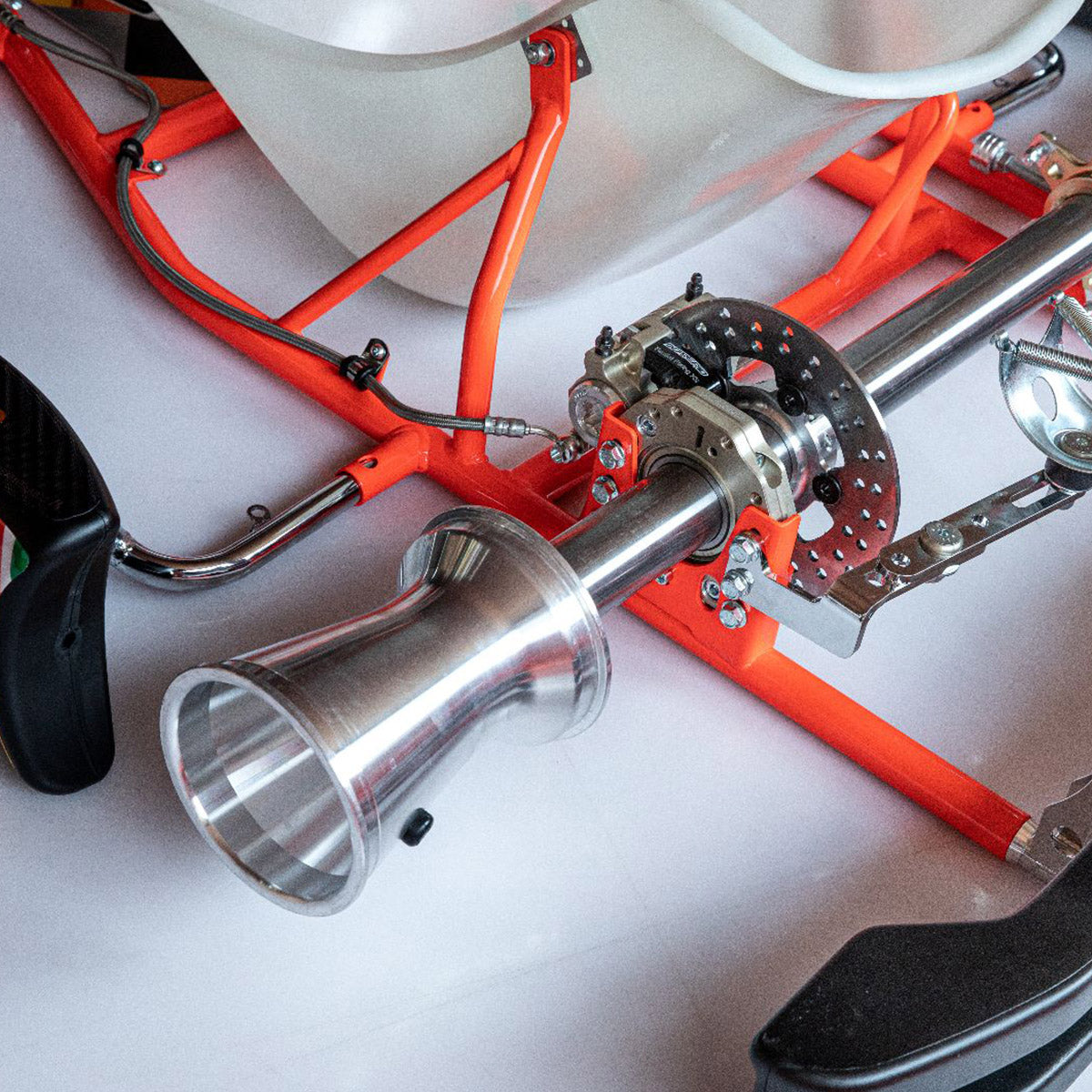FREEDOM F4K CHASSIS tubes Ø32-30mm wheelbase 1030mm BRIGS and STRATTON LB206