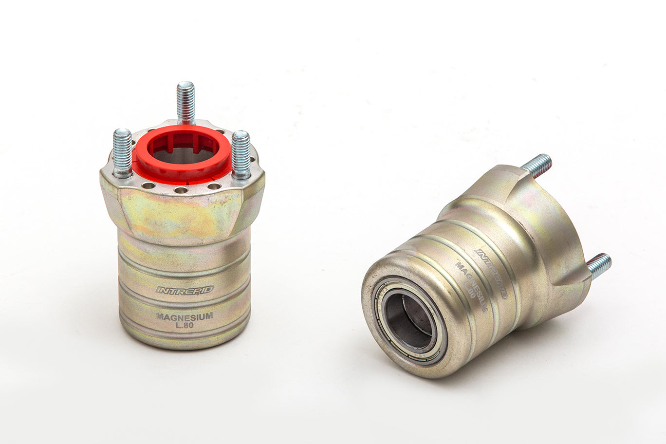 FRONT HUB L.80mm mod.OK - BEARING Ø25mm - MAGNESIUM – Original Intrepid Ersatzteil für Kartsport