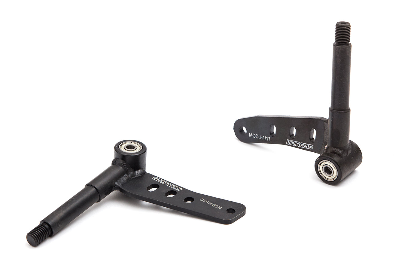 LEFT SPINDLE Ø17 10,5° mod.BABY KART  WITH BEARING -  SCREW Ø8mm – Original Intrepid Ersatzteil für Kartsport