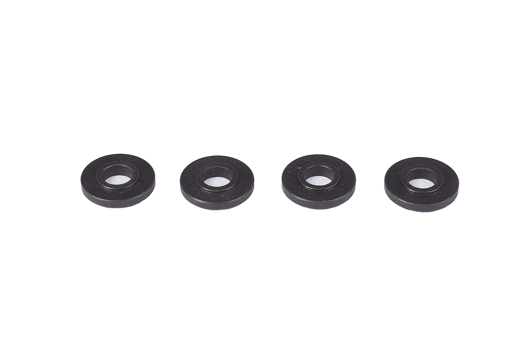 WASHER ADJUSTABLE SPINDLE HEIGHT 3,85mm TH Ø8mm - BLACK (4pcs.) – Original Intrepid Ersatzteil für Kartsport