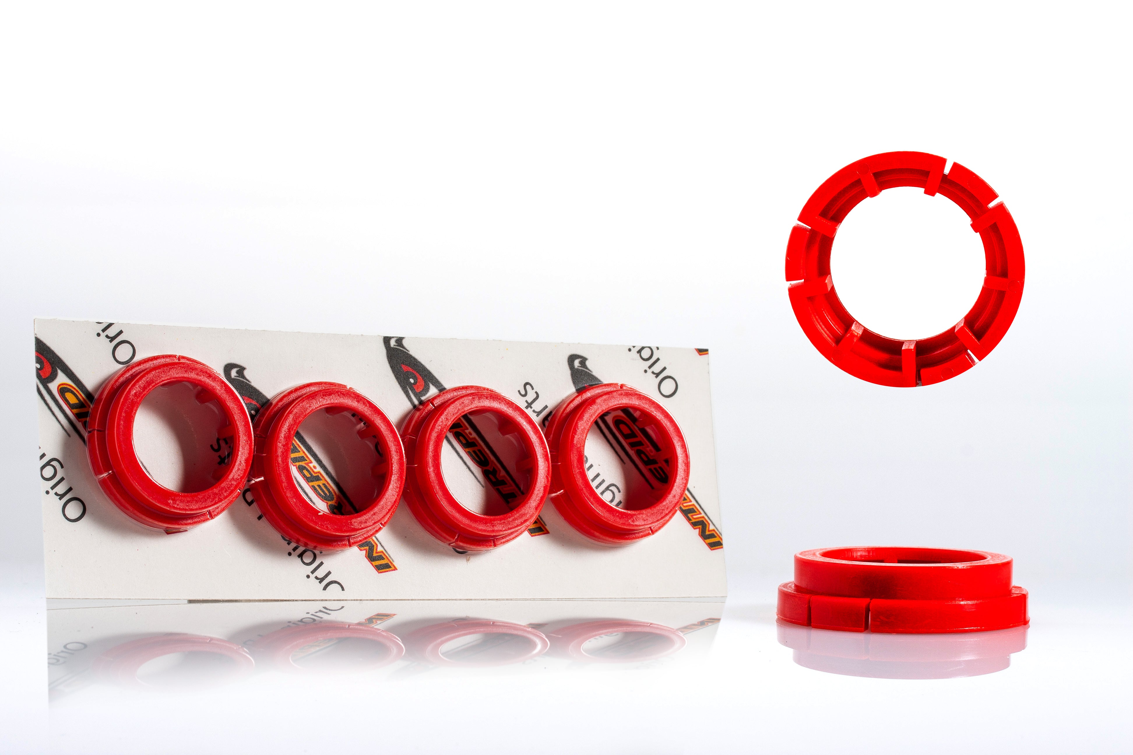 PLASTIC SEPARABLE CENTERING for WHEELS (KIT 4pcs.) – Original Intrepid Ersatzteil für Kartsport
