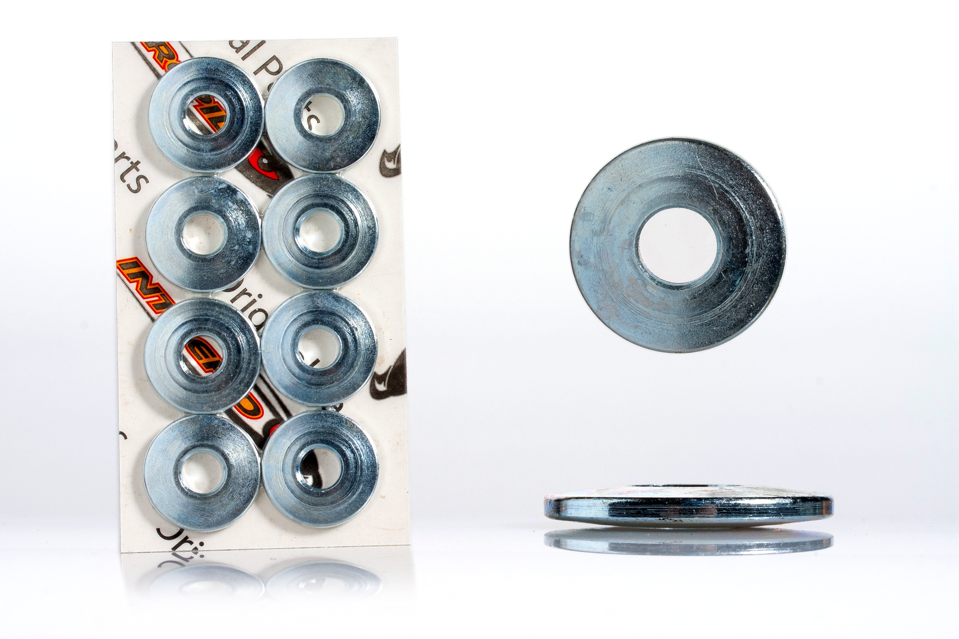 HIGH REGULATION SPINDLE WASHER Ø8mm (4pcs.) – Original Intrepid Ersatzteil für Kartsport