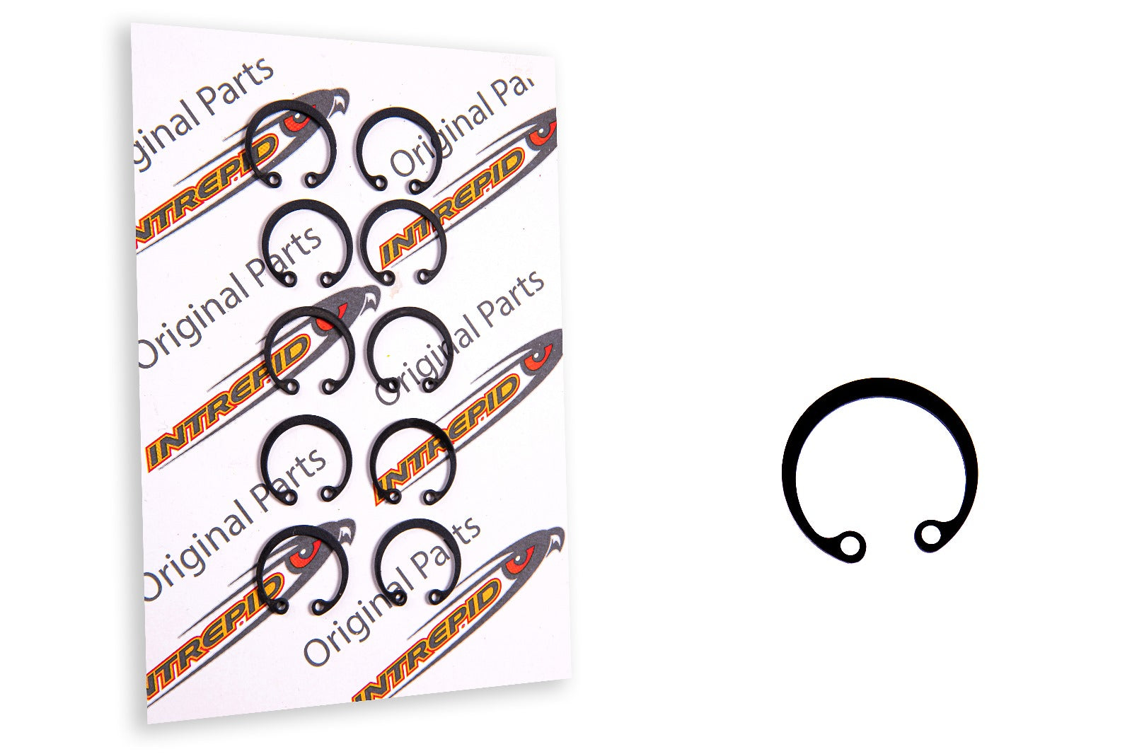 SNAP RING Ø22mm for STEERING COLUMN UNIBALL (KIT 10pcs.) – Original Intrepid Ersatzteil für Kartsport