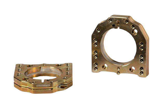 BEARING BUSH SUPPORT Ø40-50mm - MAGNESIUM - TWO POSITION: -5 +4 – Original Intrepid Ersatzteil für Kartsport