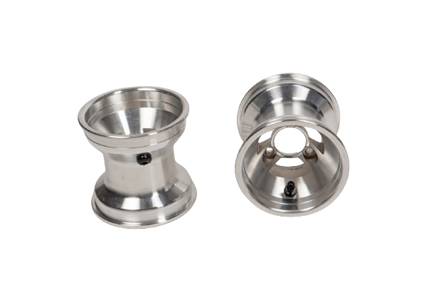 FRONT WHELL RIM SPOKED H.115mm - ALUMINIUM - WITHOUT BEARING - mod.MINI KART – Original Intrepid Ersatzteil für Kartsport