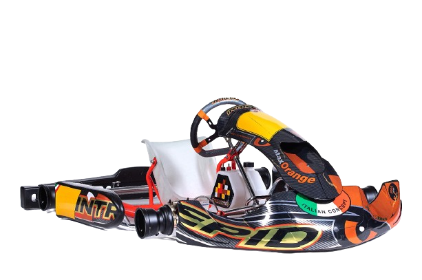 DD2 CHASSIS mod.CRUISER MS3 tubes Ø30mm wheelbase 1048mm – Original Intrepid replacement part for kart racing