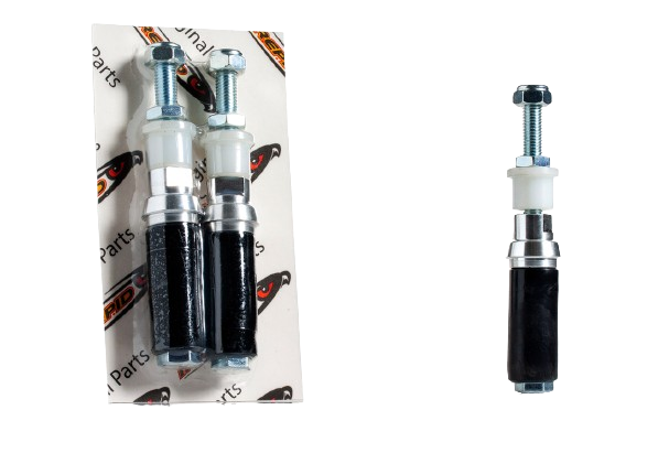 REAR SPOILER FIXING SCREW KIT Ø28mm mod.THREADED SCREW (Kit 2pcs.)