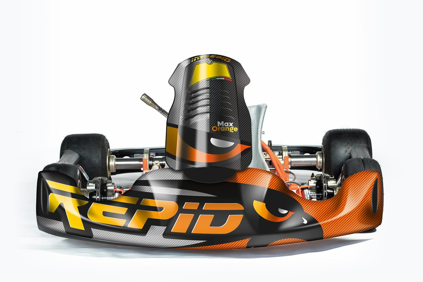 CHASSIS OK mod.EXPLORER tube Ø32mm WHELLBASE 1045 CIK/FIA 015-CH-10 - NEW HOMOLOGATION 2025/27 – Original Intrepid replacement part for kart racing