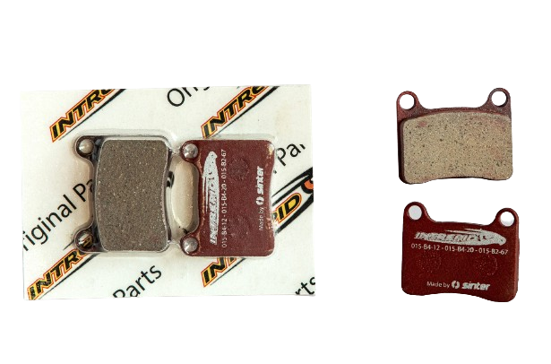 FRONT BRAKE PAD mod.R8KZ - RED "SPECIAL RACING" (kit 2pcs.)