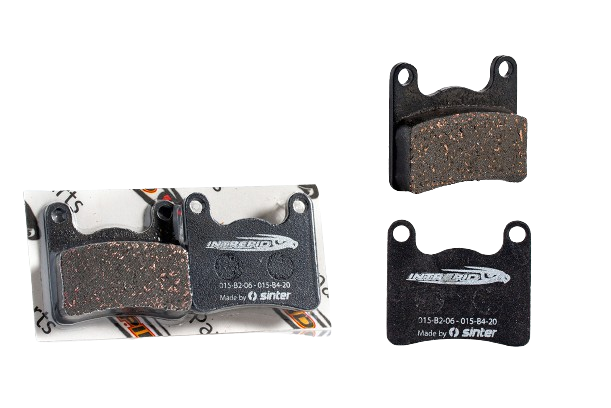 UNIVERSAL BLACK BRAKE PAD mod.R8K-R8KZ CIK/FIA 015-BRKR-12 (KIT 2pcs.)